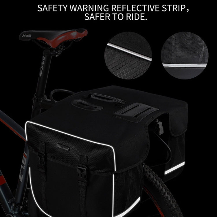 WEST BIKING YP0707238 กระเป๋าใส่จักรยานสำหรับขี่จักรยานเสือภูเขากันฝนกระเป๋าใส่อูฐอุปกรณ์ขี่