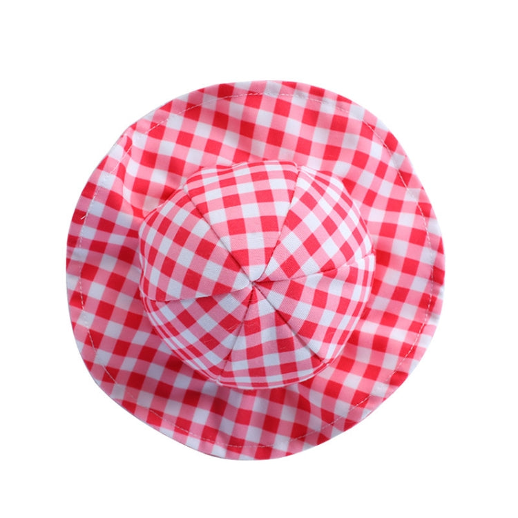 2 PCS Dog ??Hat Summer Cool Photo Decoration Pet Cat Sun Hat, S, M