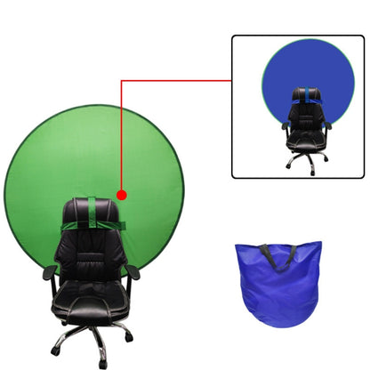 กระดานพื้นหลังพับผ้าพื้นหลัง E-Sports แบบสด ขนาด:, Double Layer S Blue Green 75cm, Double Layer L Blue Green 142cm