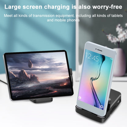 7 ใน 1 USB-C / Type-C ถึง 2 USB 2.0 + USB 3.0 + 4K HDMI + ช่องเสียบการ์ด SD / TF + PD USB-C / Type-C พอร์ตชาร์จมัลติฟังก์ชั่น HUB Docking Station พร้อมตัวยึด, 7 In 1