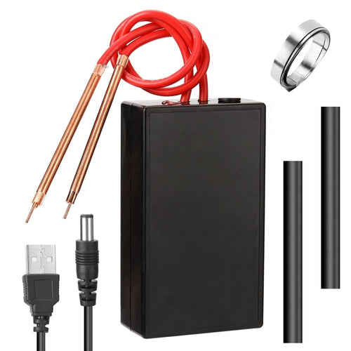 DIY เครื่องเชื่อมก้นมินิเก็บพลังงานพร้อมแบตเตอรี่ลิเธียม 5300mAh, Welding Machine