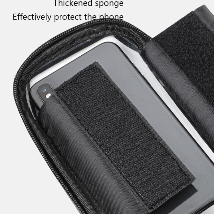 WEST BIKING YP0707235 จักรยานเสือภูเขาด้านหน้าBeam Bagโทรศัพท์มือถือกันน้ำกระเป๋าจักรยานHard Shellกระเป๋าสะท้อนแสงอุปกรณ์ขี่, YP0707235
