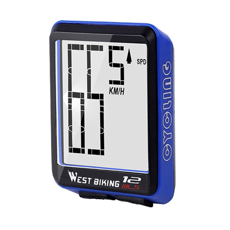 WEST BIKINGจักรยานเสือภูเขาไร้สายตารางตัวอักษรขนาดใหญ่หน้าจอขนาดใหญ่กันน้ำNight Light Speed Speedometer, Night Light Speed Speedometer(Green), Night Light Speed Speedometer(Black), Night Light Speed Speedometer(Red), Night Light Speed Speedometer(Blue)