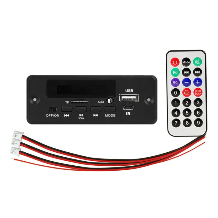 เล่นโฟลเดอร์ 5/12V พร้อมเครื่องขยายเสียง MP3 ถอดรหัสพร้อมการบันทึก Call Loss เมนบอร์ดพร้อม Bluetooth, MP3 Decoding Board
