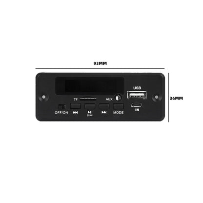 เล่นโฟลเดอร์ 5/12V พร้อมเครื่องขยายเสียง MP3 ถอดรหัสพร้อมการบันทึก Call Loss เมนบอร์ดพร้อม Bluetooth, MP3 Decoding Board