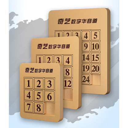 Qiyi Magic Cube รุ่นแม่เหล็กหมายเลข Huarong Road, สไตล์:, 3x3 QY8028, 4x4 QY8029, 5x5 QY8030