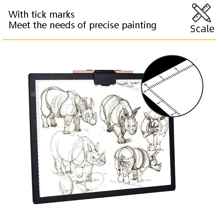 A3-D36 Magnetic Absolute LED Copy Station Soft Eye Protection ขอบการประดิษฐ์ตัวอักษรสำเนาภาพวาดแผ่น