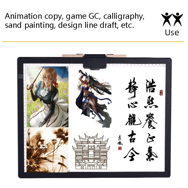 A3-D36 Magnetic Absolute LED Copy Station Soft Eye Protection ขอบการประดิษฐ์ตัวอักษรสำเนาภาพวาดแผ่น