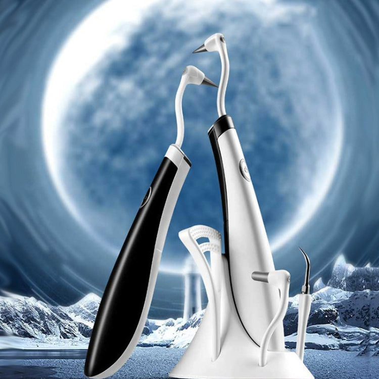 2319-S-51 ครัวเรือน Sonic Scaler แบบพกพา ทันตกรรม เครื่องมือ ทันตกรรม เครื่องมือทำความสะอาด, White, Blue Black