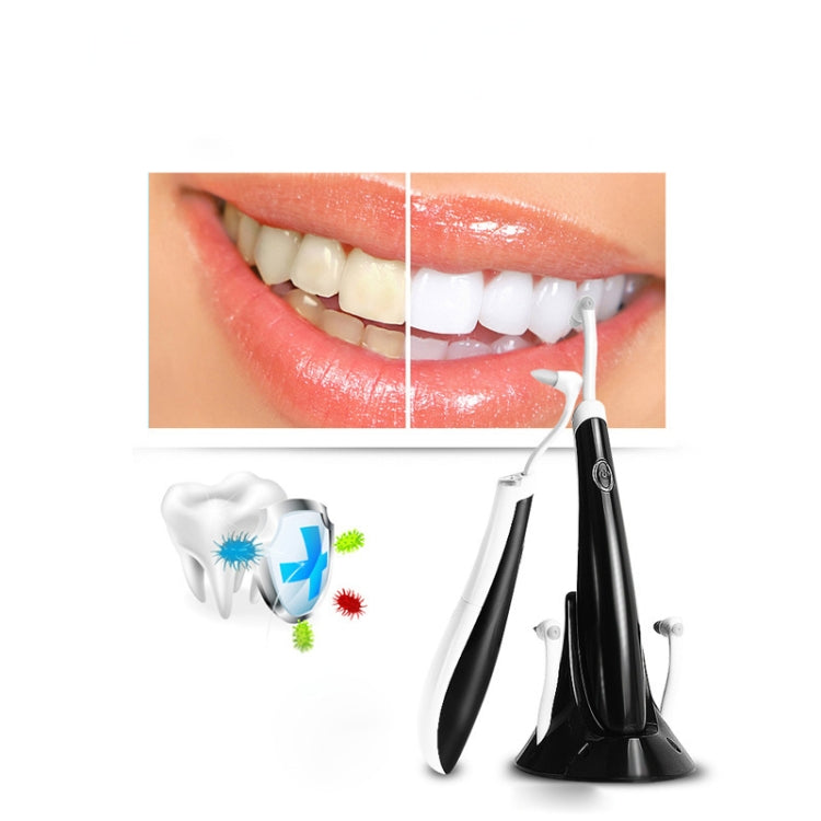 2319-S-51 ครัวเรือน Sonic Scaler แบบพกพา ทันตกรรม เครื่องมือ ทันตกรรม เครื่องมือทำความสะอาด, White, Blue Black