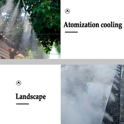10 ชิ้น 6 มิลลิเมตรความชื้นและ Dedusting ระบายความร้อน Atomizing สปริงเกลอร์ด่วนปลั๊กหมอกหมอกหัวฉีด, 0.15mm, 0.2mm, 0.3mm, 0.4mm, 0.6mm, 0.7mm, 0.8mm