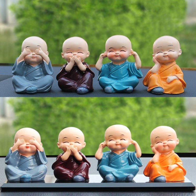 ในรถน่ารักสี่พระสงฆ์เล็กๆเครื่องประดับตกแต่งภายในรถ, Not Swing