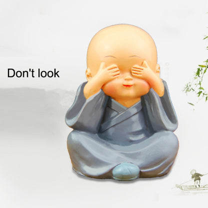 ในรถน่ารักสี่พระสงฆ์เล็กๆเครื่องประดับตกแต่งภายในรถ, Not Swing