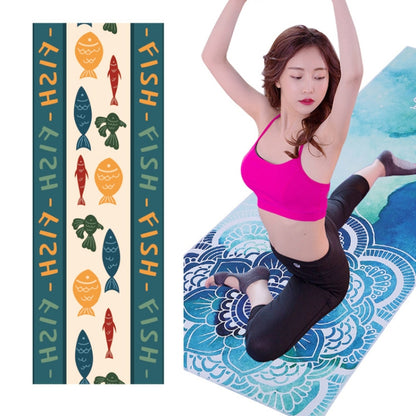 เสื่อโยคะกันลื่นพิมพ์ลาย Soft Yoga Towel ขนาด 185 x 65ซม, 185 x 65cm Fantasy Garo, 185 x 65cm Fantasy Maze, 185 x 65cm Geometric, 185 x 65cm Dream Pen Flowers, 185 x 65cm Dream Deer, 185 x 65cm Waves, 185 x 65cm Vientiane, 185 x 65cm Whale             ...