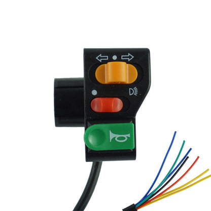 3 ชิ้นสวิทช์ปรับเปลี่ยนรถจักรยานยนต์ลำโพงเลี้ยวสวิทช์ไฟหน้า, Headlight Switch
