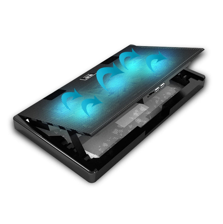 NUOXI M7 หม้อน้ำโน๊ตบุ๊คคอมพิวเตอร์ฐานปรับฐานระบายความร้อน