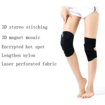 Tourmaline Self-Heating Sports รองเข่าฟาร์อินฟราเรดแม่เหล็ก Moxibustion รองเข่าอุ่น, Self-Heating Sports Knee Pads