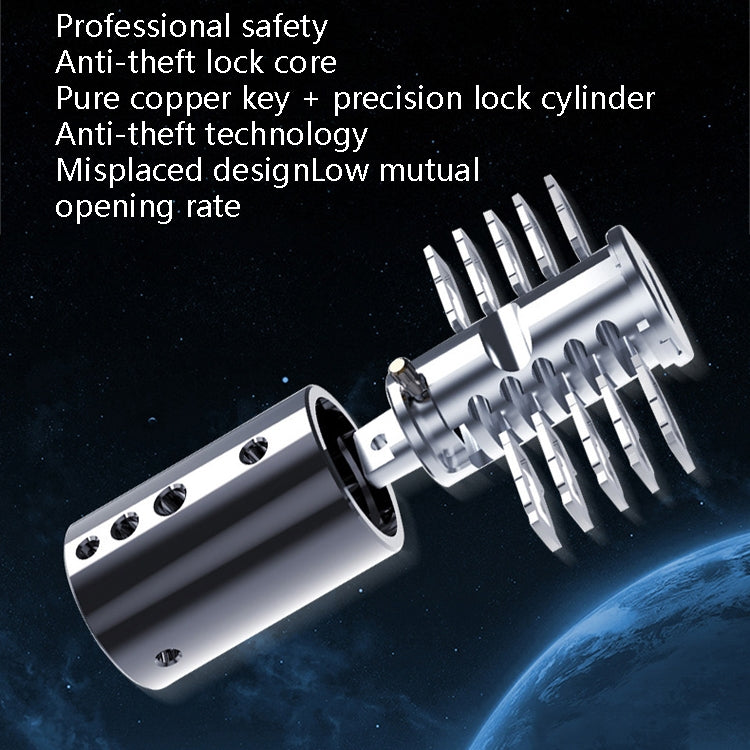 WEST BIKING ล็อคจักรยาน รถจักรยานยนต์ รถยนต์ไฟฟ้า ล็อคกันขโมย, Long U-shaped Lock, Long U-shaped Lock+Cable
