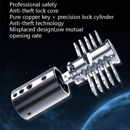 WEST BIKING ล็อคจักรยาน รถจักรยานยนต์ รถยนต์ไฟฟ้า ล็อคกันขโมย, Long U-shaped Lock, Long U-shaped Lock+Cable