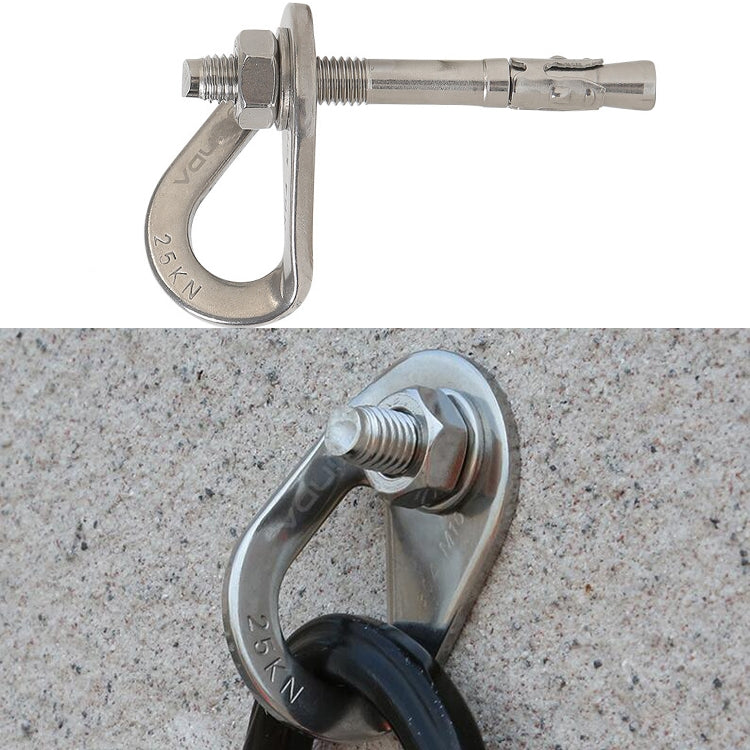 XINDA Rock Bullet เล็บที่กว้างขวางแขวนแท็บเล็ตสแตนเลสสตีลปีนถ้ำเล็บ, M8 Climb Nail, M10 Climb Nail