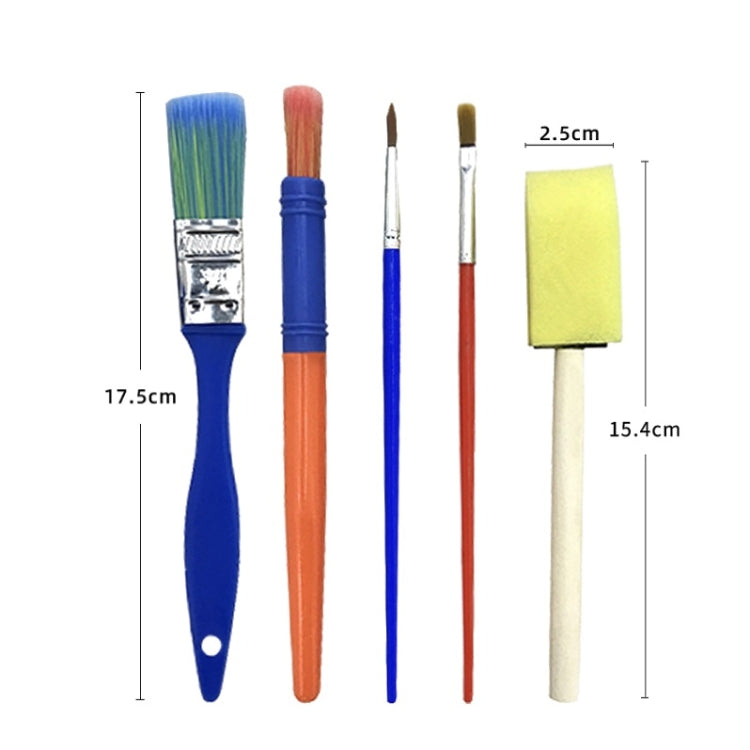 31 In 1 ภาพวาดฟองน้ำซีล Early Education Art Graffiti อุปกรณ์สำหรับเด็ก, 31 in 1/Yellow, 31 in 1/Red, 31 in 1/Blue