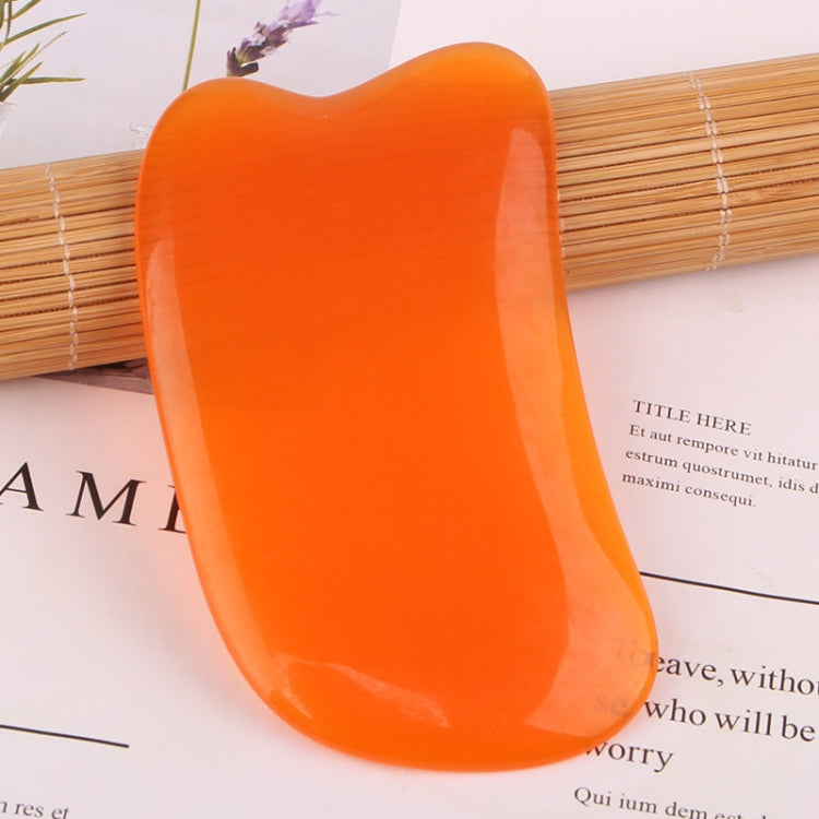 10 ชิ้นเรซิ่นขูดแผ่นนวดหน้า Tendon Stick Beauty Salon Shave Board ฝังเข็มปากกา, Amber Ingot Board, Amber Relaxing Stick, Amber Point Stick, Amber Meridiary Comb, Amber Triangle, Resin Yellow Ingot Board, Resin Yellow Fish Plate                         ...