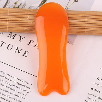 10 ชิ้นเรซิ่นขูดแผ่นนวดหน้า Tendon Stick Beauty Salon Shave Board ฝังเข็มปากกา, Amber Ingot Board, Amber Relaxing Stick, Amber Point Stick, Amber Meridiary Comb, Amber Triangle, Resin Yellow Ingot Board, Resin Yellow Fish Plate                         ...