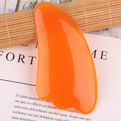10 ชิ้นเรซิ่นขูดแผ่นนวดหน้า Tendon Stick Beauty Salon Shave Board ฝังเข็มปากกา, Amber Ingot Board, Amber Relaxing Stick, Amber Point Stick, Amber Meridiary Comb, Amber Triangle, Resin Yellow Ingot Board, Resin Yellow Fish Plate                         ...