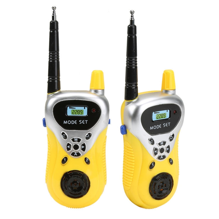 1 คู่ไร้สายอัจฉริยะ Walkie-Talkie Remote Dialogue Interactive ของเล่นเด็ก, 1 Pair Yellow, 1 Pair Blue