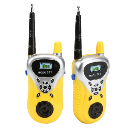 1 คู่ไร้สายอัจฉริยะ Walkie-Talkie Remote Dialogue Interactive ของเล่นเด็ก, 1 Pair Yellow, 1 Pair Blue