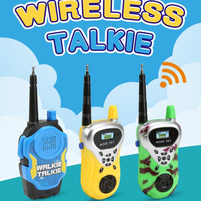1 คู่ไร้สายอัจฉริยะ Walkie-Talkie Remote Dialogue Interactive ของเล่นเด็ก, 1 Pair Yellow, 1 Pair Blue