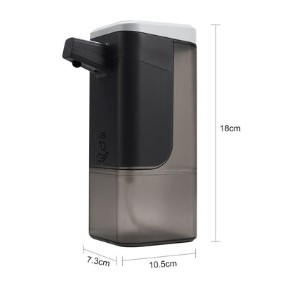 EXPED SMART เครื่องจ่ายสบู่เซ็นเซอร์อัจฉริยะเครื่องฉีดโฟมล้างมืออัตโนมัติสไตล์:, 600ML Gel Drawing Version (Blue Grey)