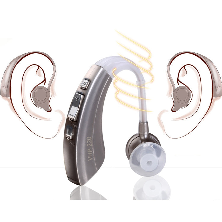VHP-220 เครื่องช่วยฟังผู้สูงอายุไร้สายที่มองไม่เห็น เครื่องขยายเสียง เครื่องเก็บเสียง