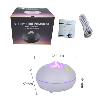 SC526 LED Starry รีโมทคอนโทรลรูปแบบน้ำโคมไฟ Graffiti สมาร์ท Starry Sky Light ไฟกลางคืนไร้สาย