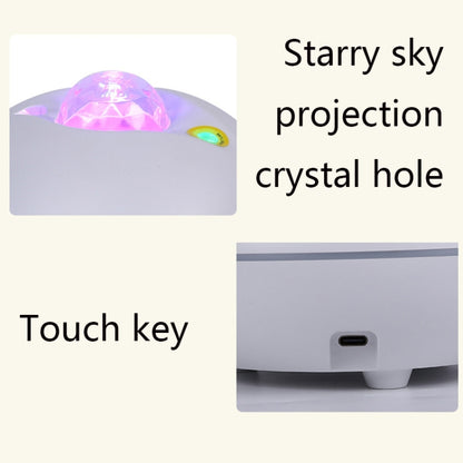 SC526 LED Starry รีโมทคอนโทรลรูปแบบน้ำโคมไฟ Graffiti สมาร์ท Starry Sky Light ไฟกลางคืนไร้สาย