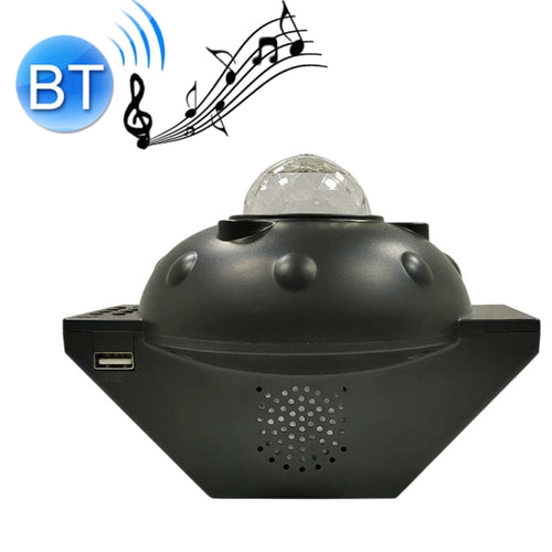 SC522-01 USB บลูทูธเพลงลายน้ำ Starry Sky Projection Light LED Stage Light Night Light