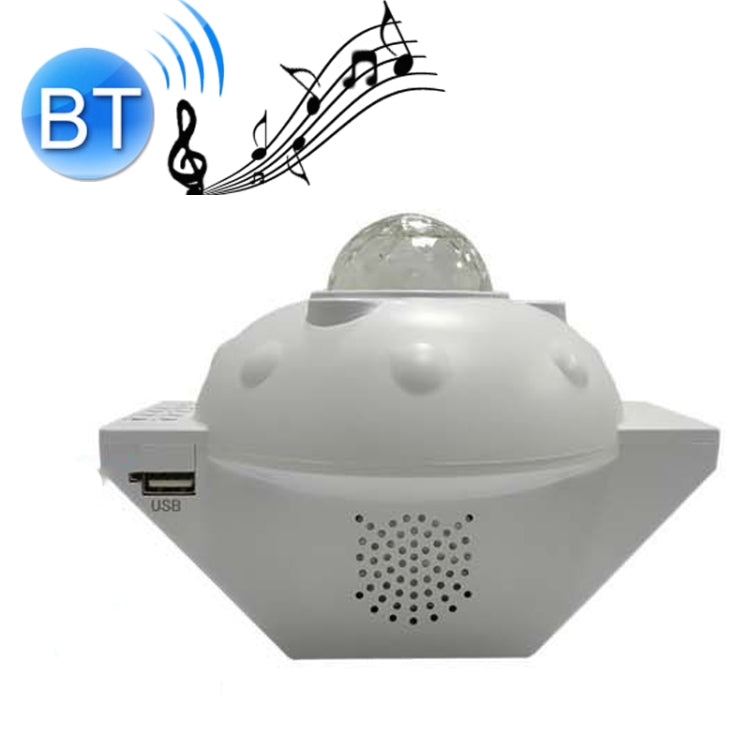 SC522-01 USB บลูทูธเพลงลายน้ำ Starry Sky Projection Light LED Stage Light Night Light