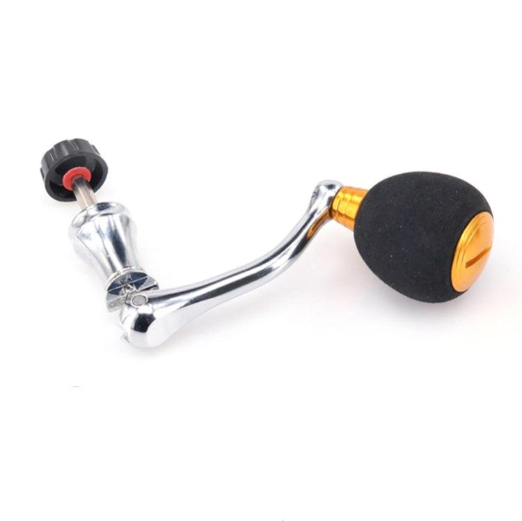DEUKIO โลหะทั้งหมด EVA Rocker Fishing Reel Rocker ลูกบิดอลูมิเนียมสำหรับปลา Reel Tackle อุปกรณ์เสริม, Medium (Golden), Medium(Red), Large (Red), Large (Gun Color)