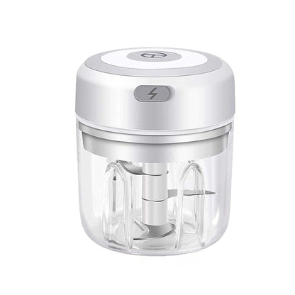 ZM-14 เครื่องบดกระเทียมไฟฟ้าไร้สายขนาดเล็กในครัวเรือน, White 100ml, Green 100ml, Pink 100ml, High Cup White 250ml, High Cup Green 250ml, High Cup Pink 250ml, White Glass 300ml, Green Glass 300ml, Pink Glass 300ml, White High Cup 250ml + Small Cup 100ml...