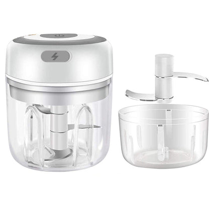 ZM-14 เครื่องบดกระเทียมไฟฟ้าไร้สายขนาดเล็กในครัวเรือน, White 100ml, Green 100ml, Pink 100ml, High Cup White 250ml, High Cup Green 250ml, High Cup Pink 250ml, White Glass 300ml, Green Glass 300ml, Pink Glass 300ml, White High Cup 250ml + Small Cup 100ml...