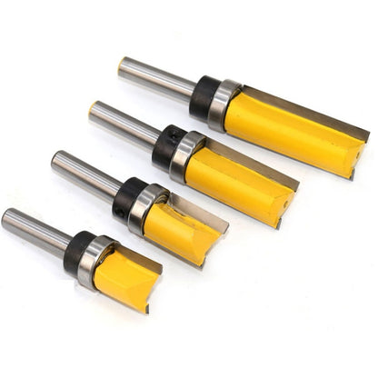 8MM Shank Copy Type มีดตัดขอบตรงเครื่องแกะสลักเครื่องตัด, 8x3/4x20mm, 8x3/4x25mm, 8x3/4x38mm, 8x3/4x50mm, 4PCS/Set
