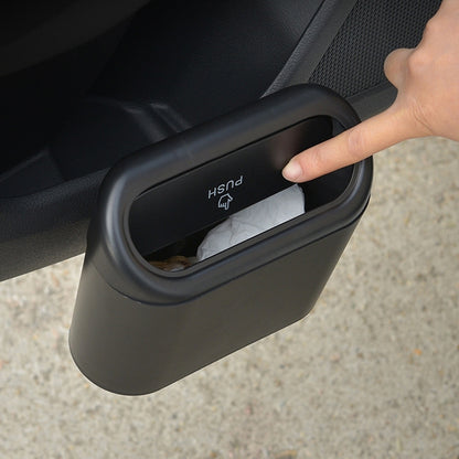 2 ชิ้นถังขยะรถยนต์ความจุขนาดใหญ่อุปกรณ์ตกแต่งภายในกล่อง, Car Trash Can