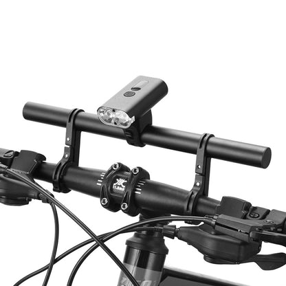 BG-798 30 ซม.จักรยาน Extension Bracket Double Rod อลูมิเนียมไฟฉายนาฬิกาจับเวลาไฟหน้าวงเล็บขยาย, BG-798