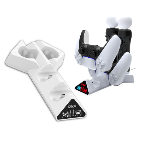 Ipega PG-P5011 Triangle Beast Charger Handle Charger สำหรับ PS5/PS MOVE, PG-P5011