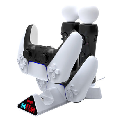 Ipega PG-P5011 Triangle Beast Charger Handle Charger สำหรับ PS5/PS MOVE, PG-P5011