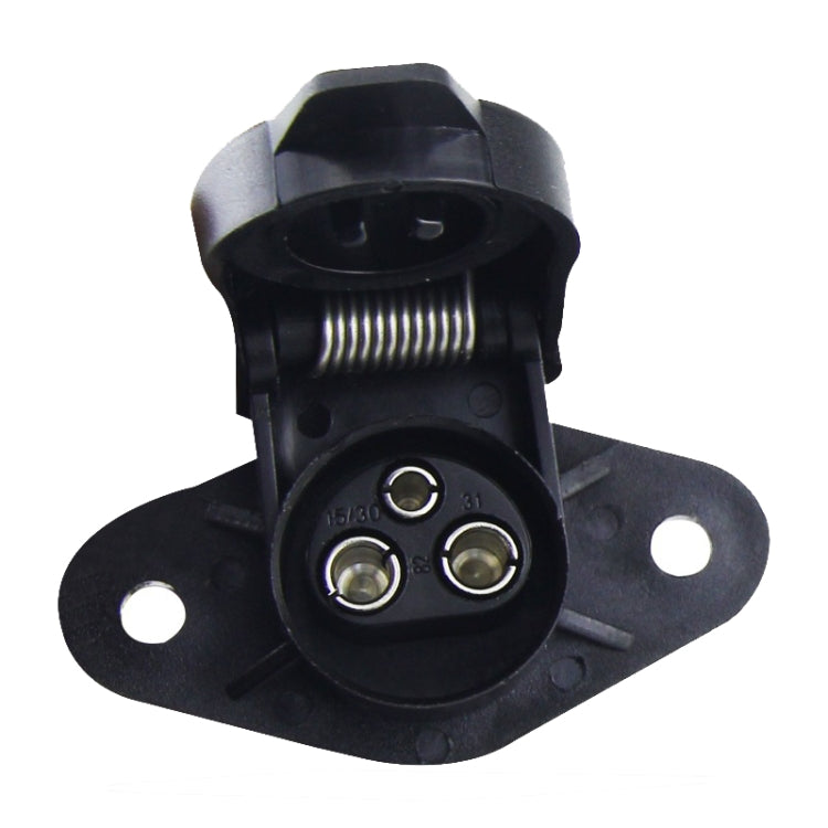 2 PCS VS130E 3P 12V PVC Trailer เชื่อมต่อ ปลั๊ก EU Plug, VS130E