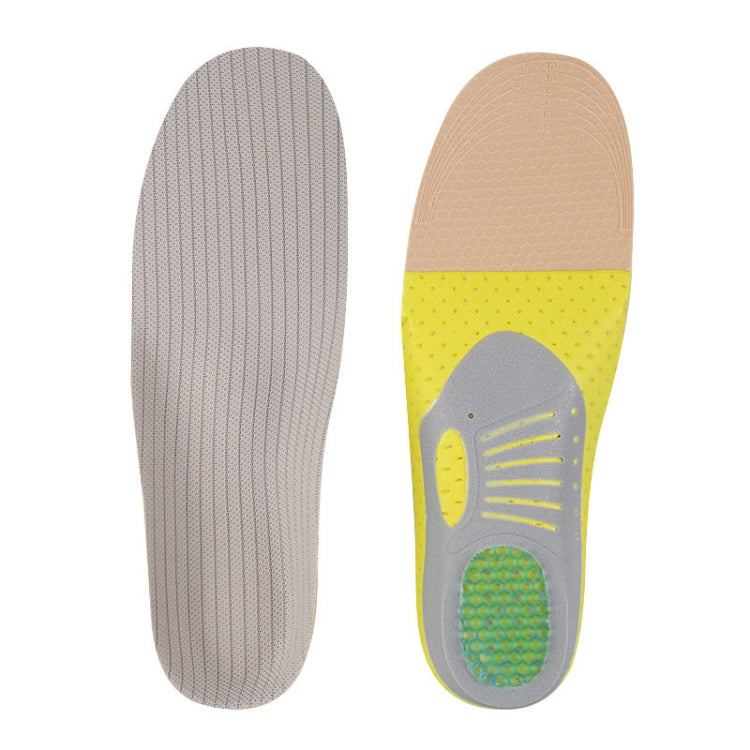 XD-640 Arch กีฬา Insoles ผู้ชายและผู้หญิง Shock Absorption เหงื่อ Insoles บาสเกตบอลวิ่ง Orthopedic Insoles, S(35-40), L(41-45)