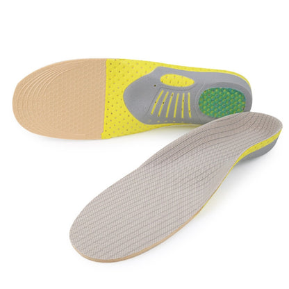 XD-640 Arch กีฬา Insoles ผู้ชายและผู้หญิง Shock Absorption เหงื่อ Insoles บาสเกตบอลวิ่ง Orthopedic Insoles, S(35-40), L(41-45)