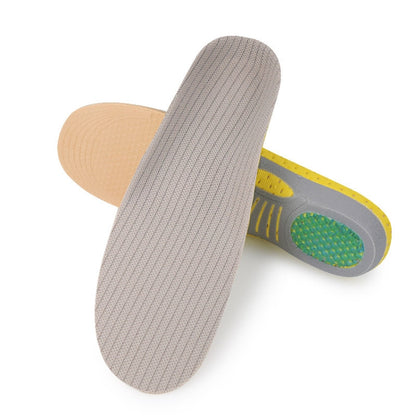 XD-640 Arch กีฬา Insoles ผู้ชายและผู้หญิง Shock Absorption เหงื่อ Insoles บาสเกตบอลวิ่ง Orthopedic Insoles, S(35-40), L(41-45)