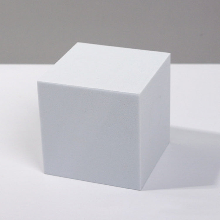 8 PCS Geometric Cube Photo Props เครื่องประดับตกแต่งแพลตฟอร์มการถ่ายภาพ, Small White Square, Large White Square, Small White Rectangular, Large White Rectangular, Small White Cylindrical, Large White Cylindrical, Small White Hexagon, Large White Hexago...